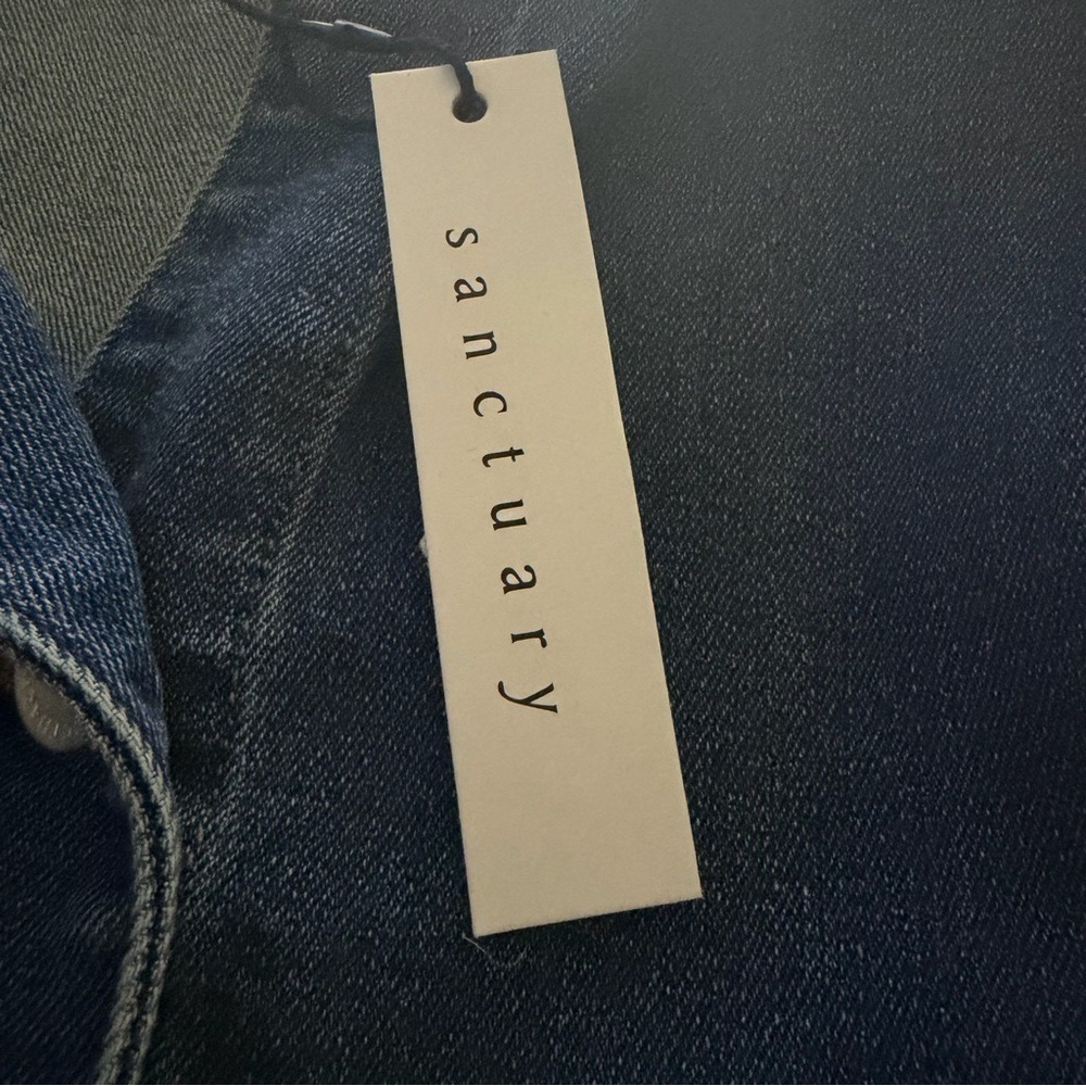 Sanctuary Denim Trucker Jacket XL NWT - Picture 4 of 5